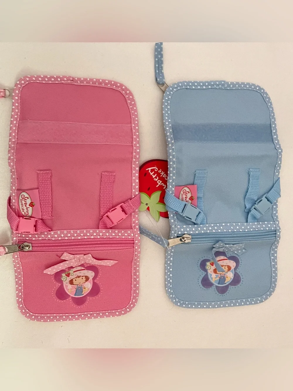 Vintage Strawberry Shortcake Kids Wallet - Y2K Deadstock